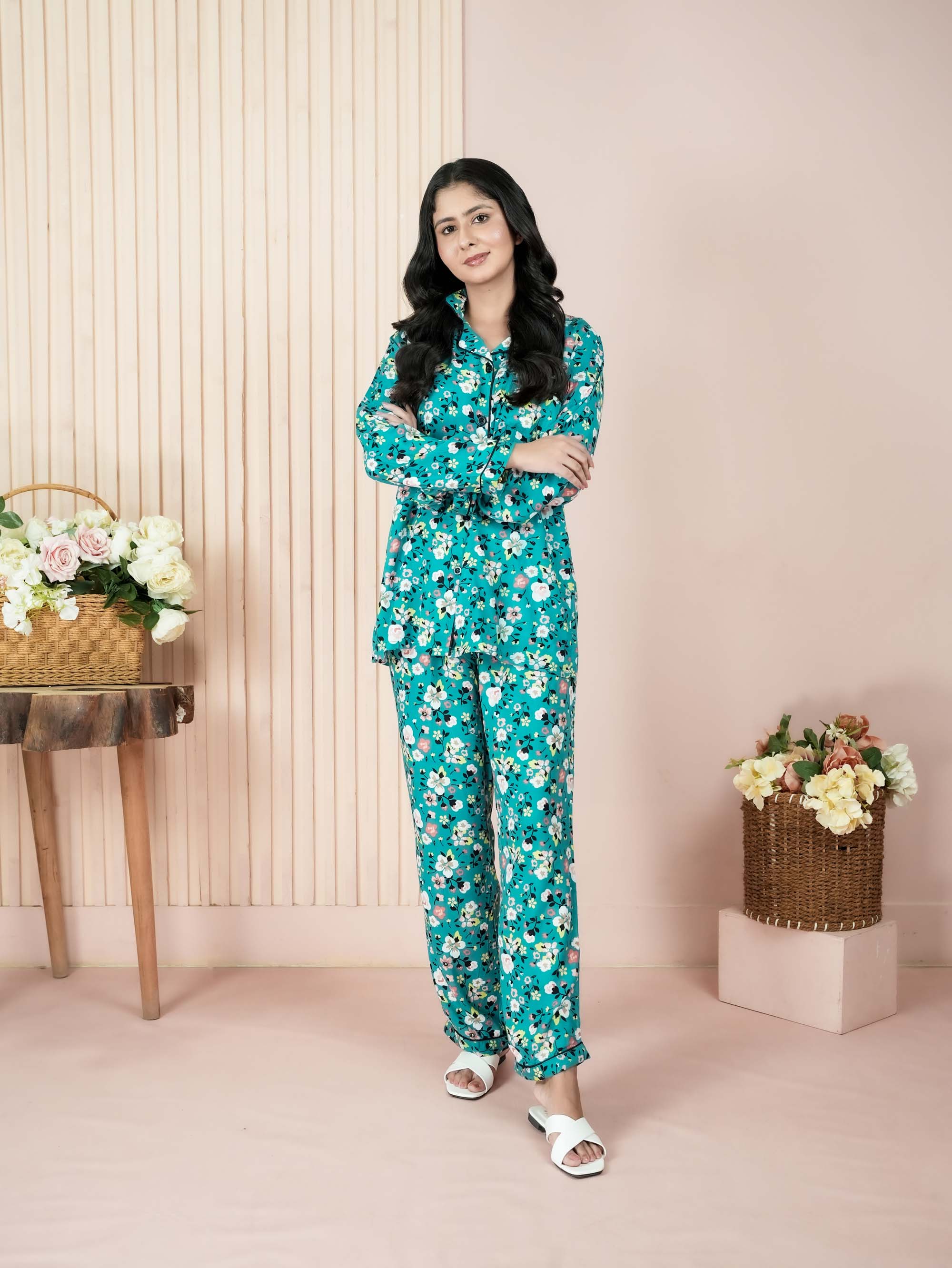 Serene Flora PJ set