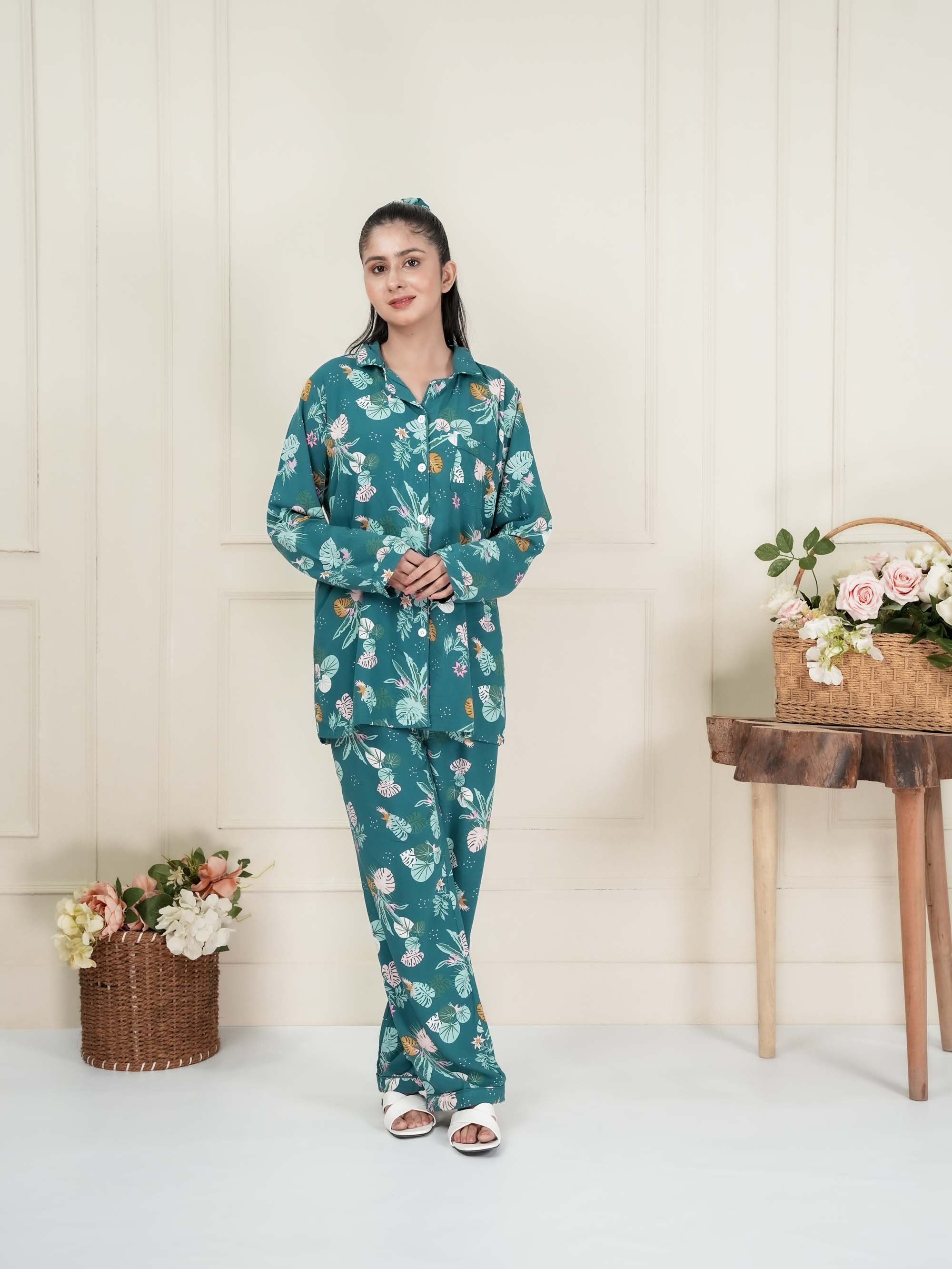 Floral Serenity PJ set