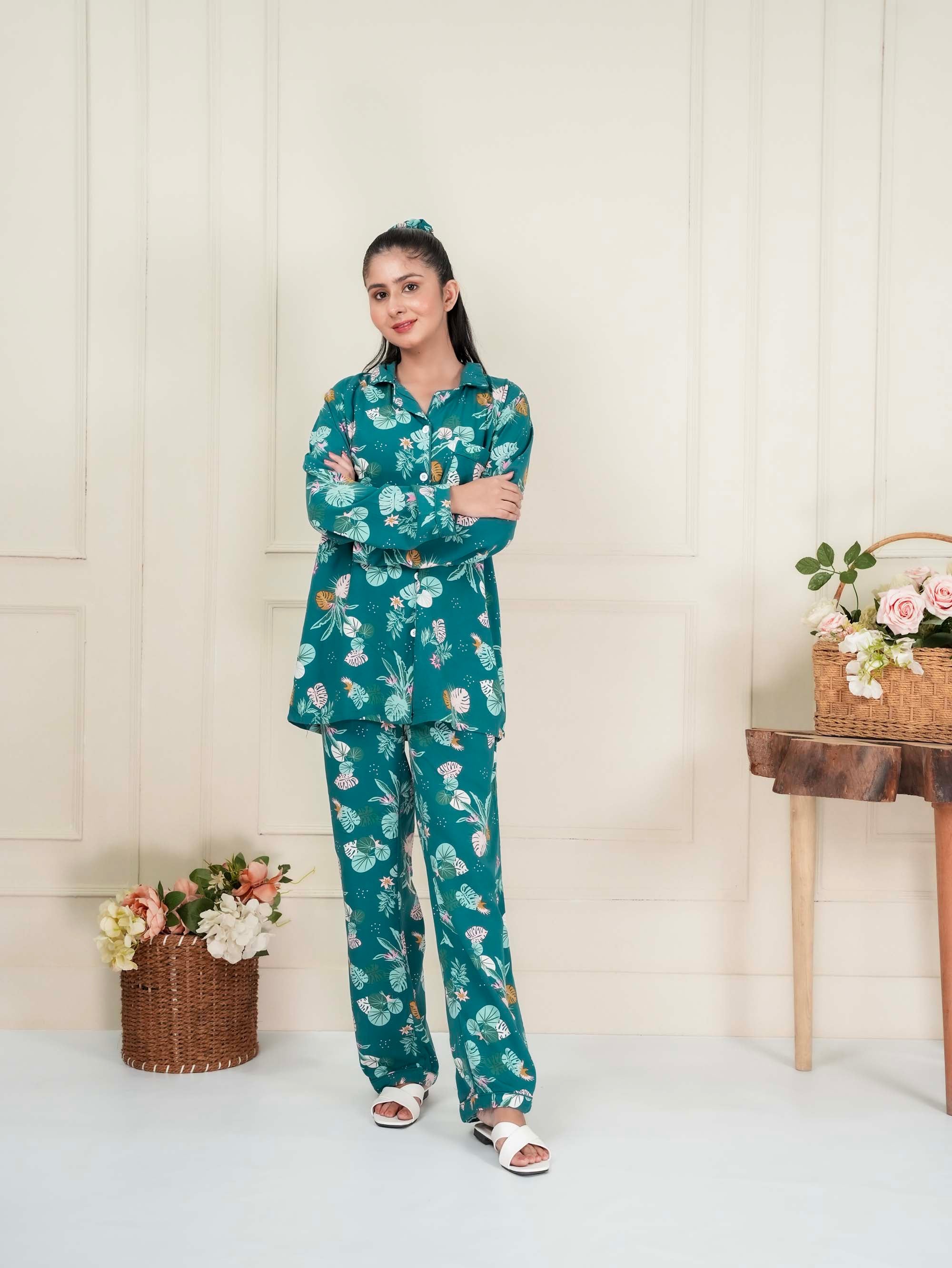 Floral Serenity PJ set