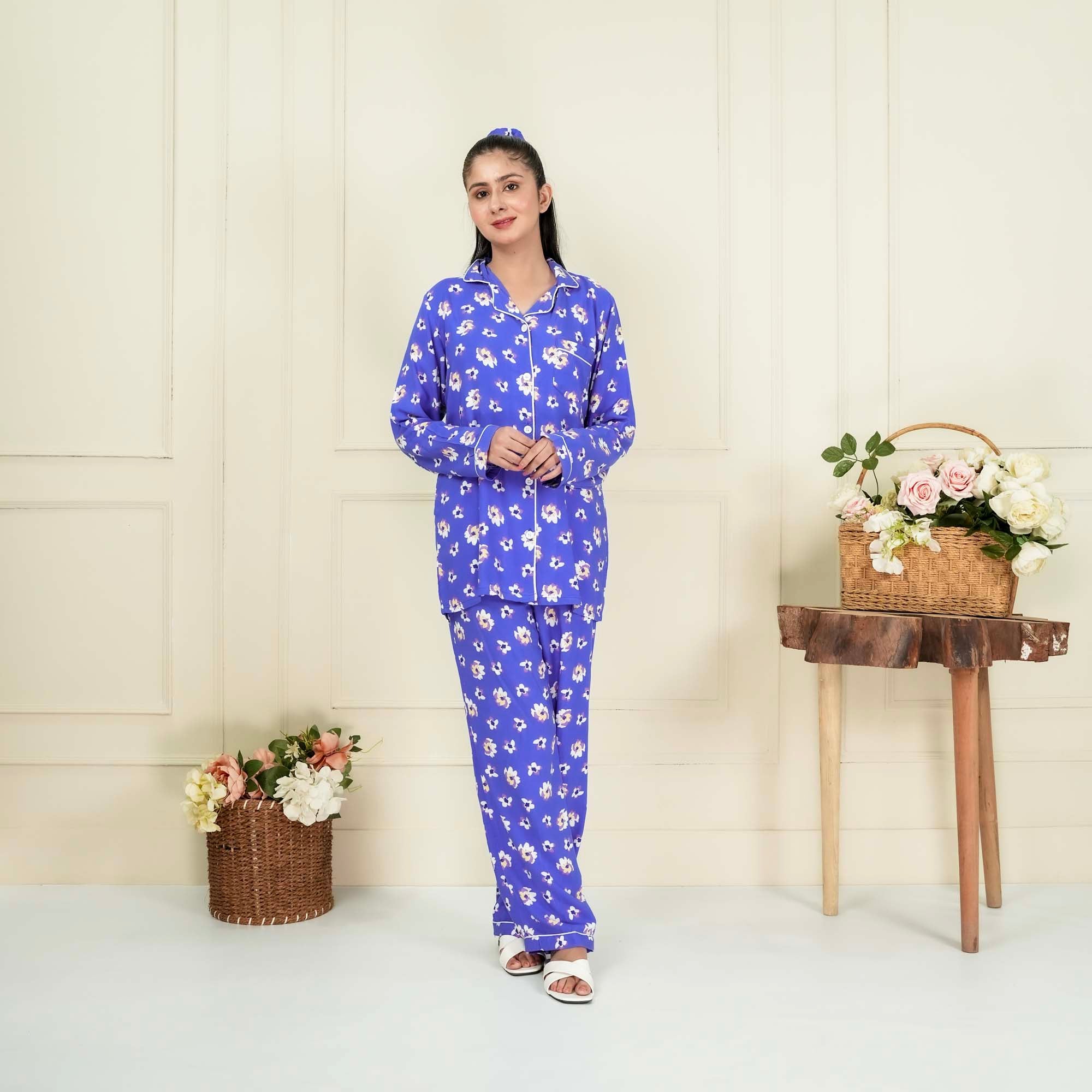 Blossom Dreams Floral Pajama Set