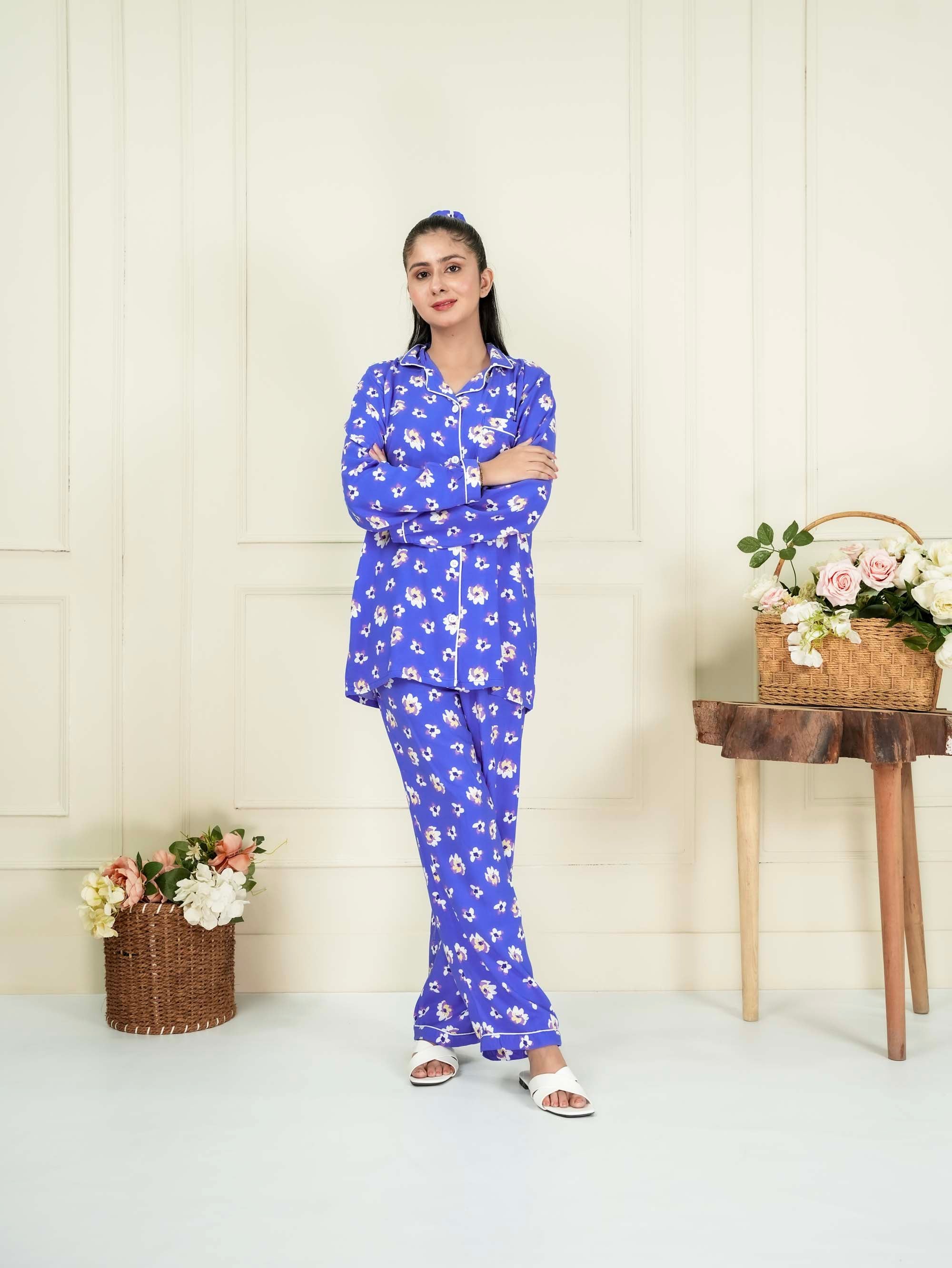 Blossom Dreams Floral Pajama Set