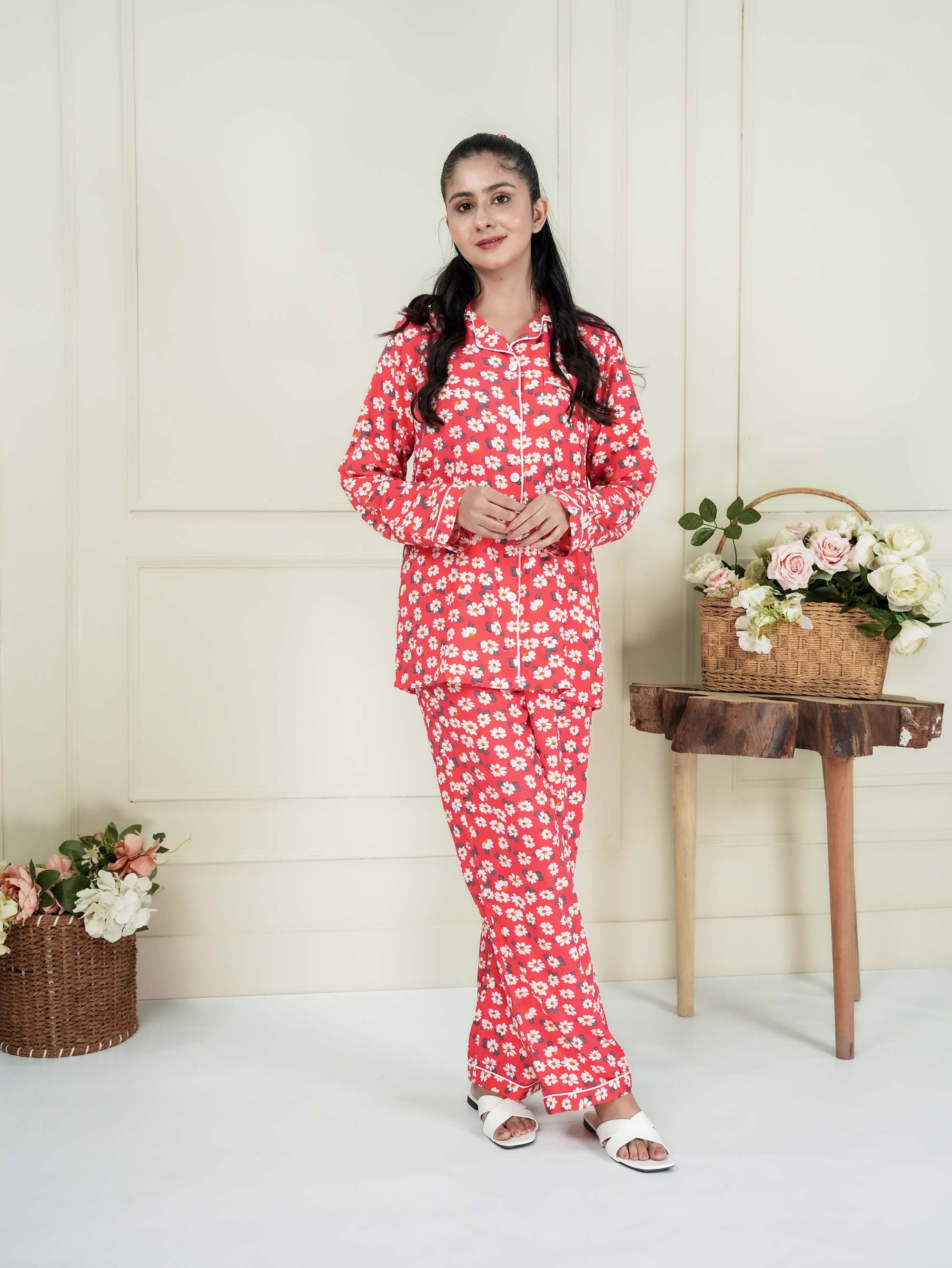 Ruby Petal PJ set