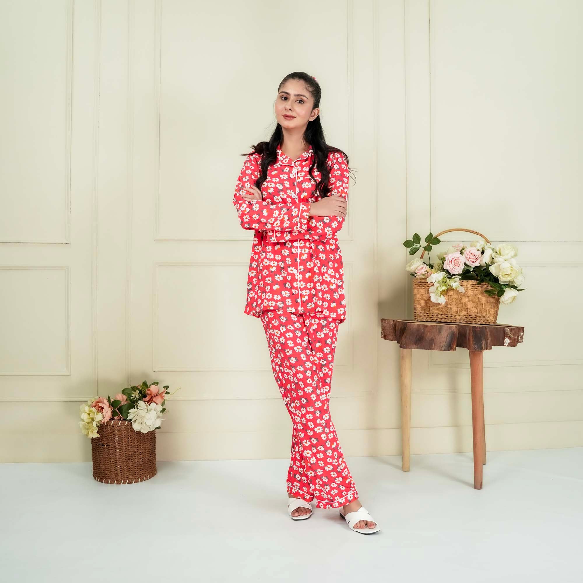 Ruby Petal PJ set