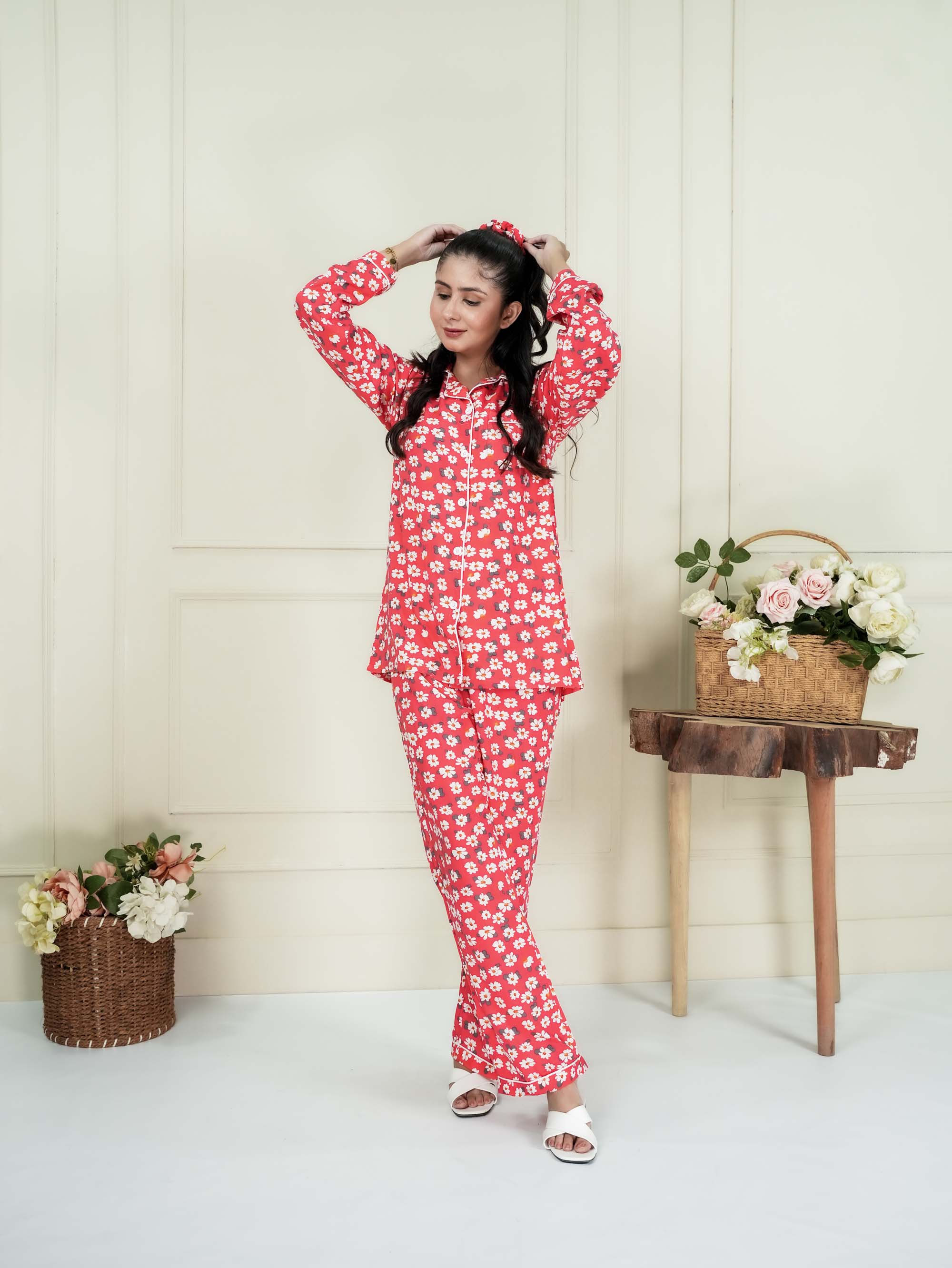 Ruby Petal PJ set