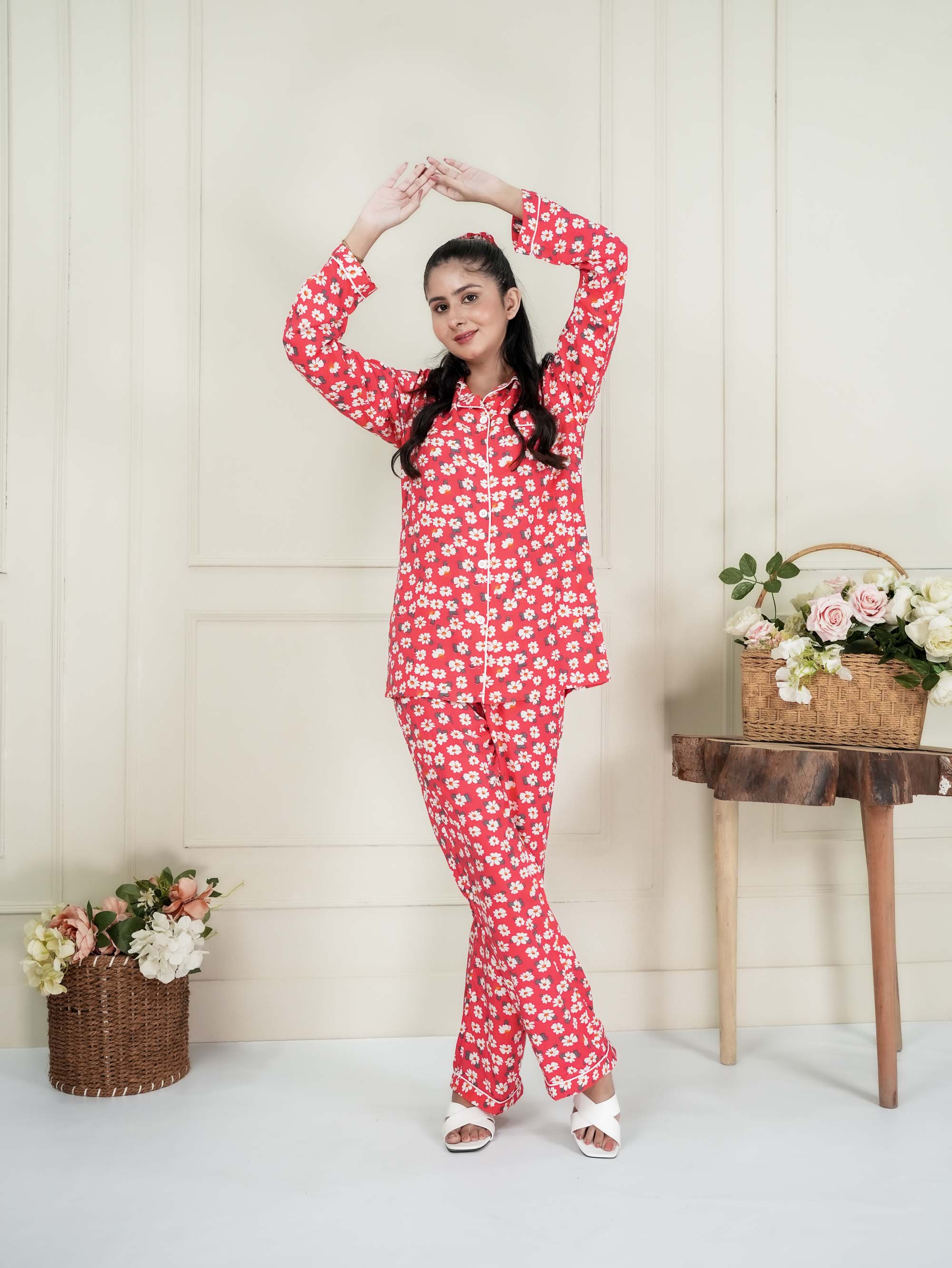 Ruby Petal PJ set