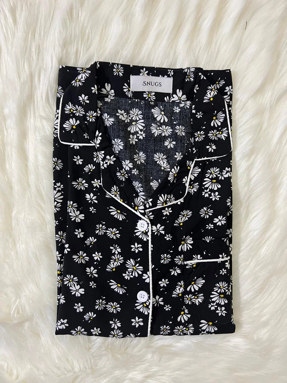 Sunflower Noir PJ set